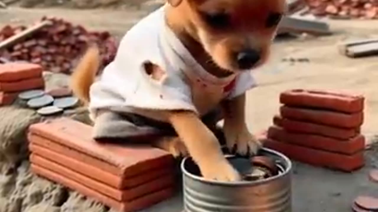 Poor puppy