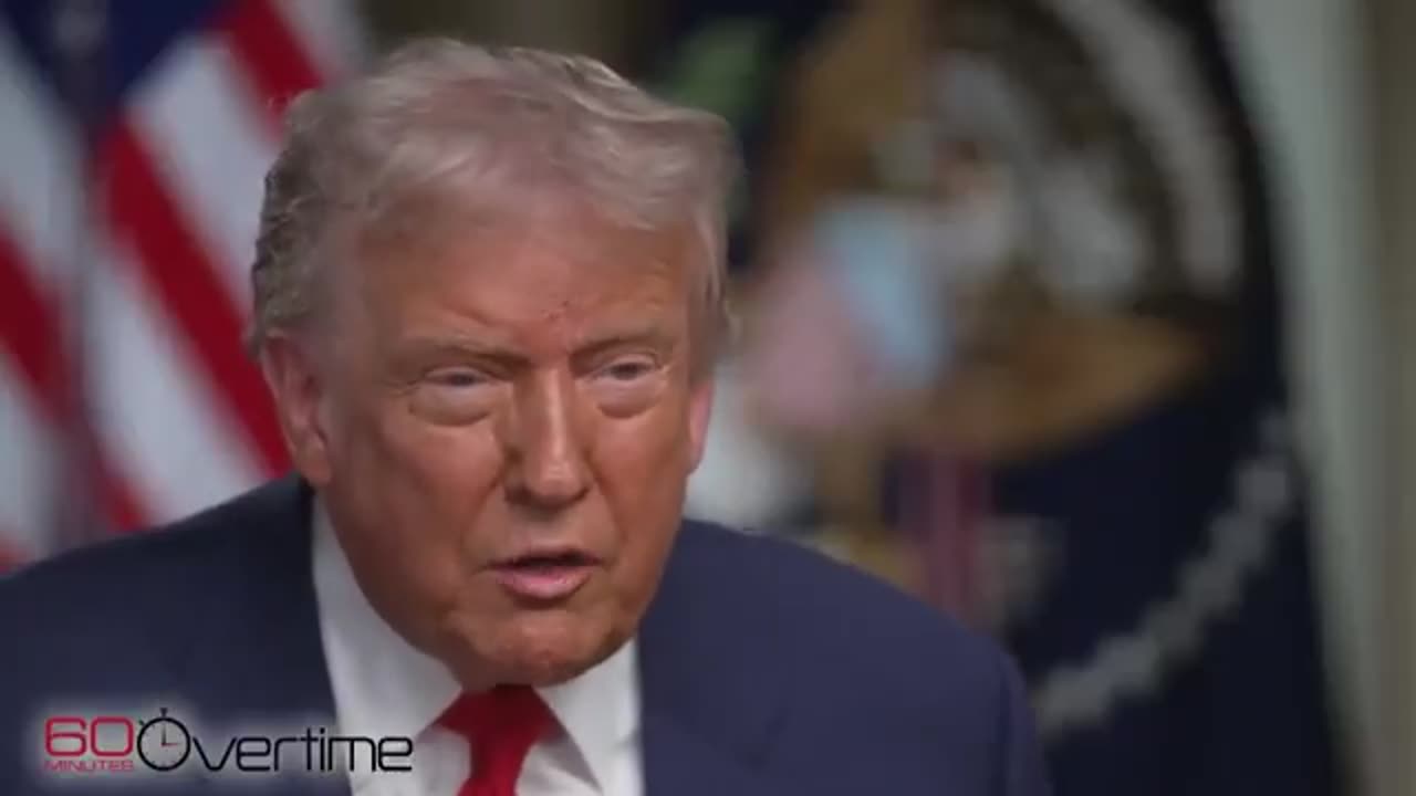 President Donald J. Trump's FULL interview on 60 Minutes