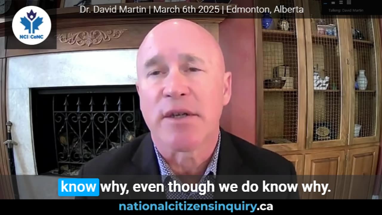 National Citizens Inquiry with Dr. David Martin | March 6th 2025 | Edmonton, Alberta