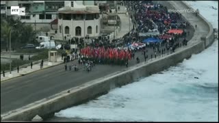 LIVE aus Havanna: "Marsch des kämpfenden Volkes"