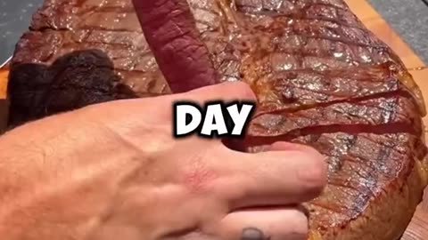 What would happen to a woman’s body if she ate steak everyday for 1 week
