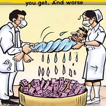 Hospitals and medicines are made to keep people sick for profit. TURN TO GOD FOR HEALTH