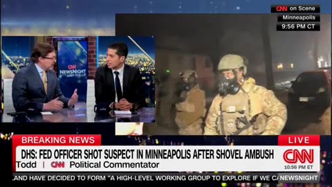 CNN Host Lets Biden Official Claim Anti-ICE Riot In Minnesota Is Peaceful