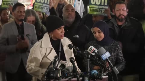 Rep Ilhan Omar and Other Dem Representatives for Dist. 62a Minneapolis Minnesota Spew Hate for Trump