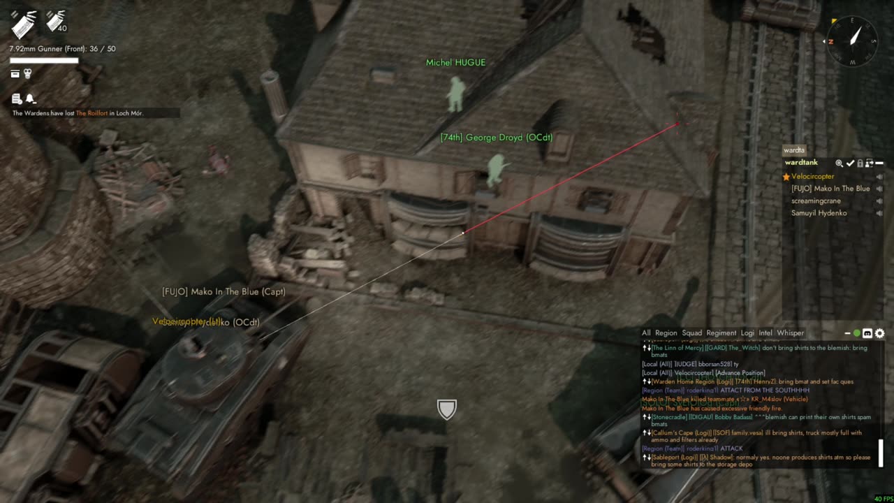 We Have Only The Most Oiled Tracks (Foxhole)