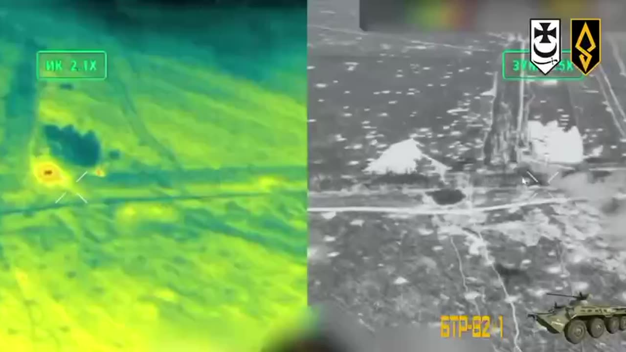 Ukrainian National Guard Shred Attacking Russian Marines
