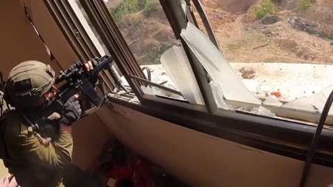 Footage from the Kfir Brigade's operations in the northern Gaza Strip: