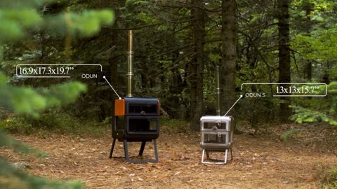 ODUN All-in-One Outdoor Stove Tent Heater Pizza Oven by CALINFI
