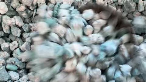 20250929-04 natural original Turquoise Map: Guiding Your Inner Journey