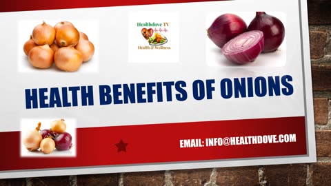 Health benefits of Onions