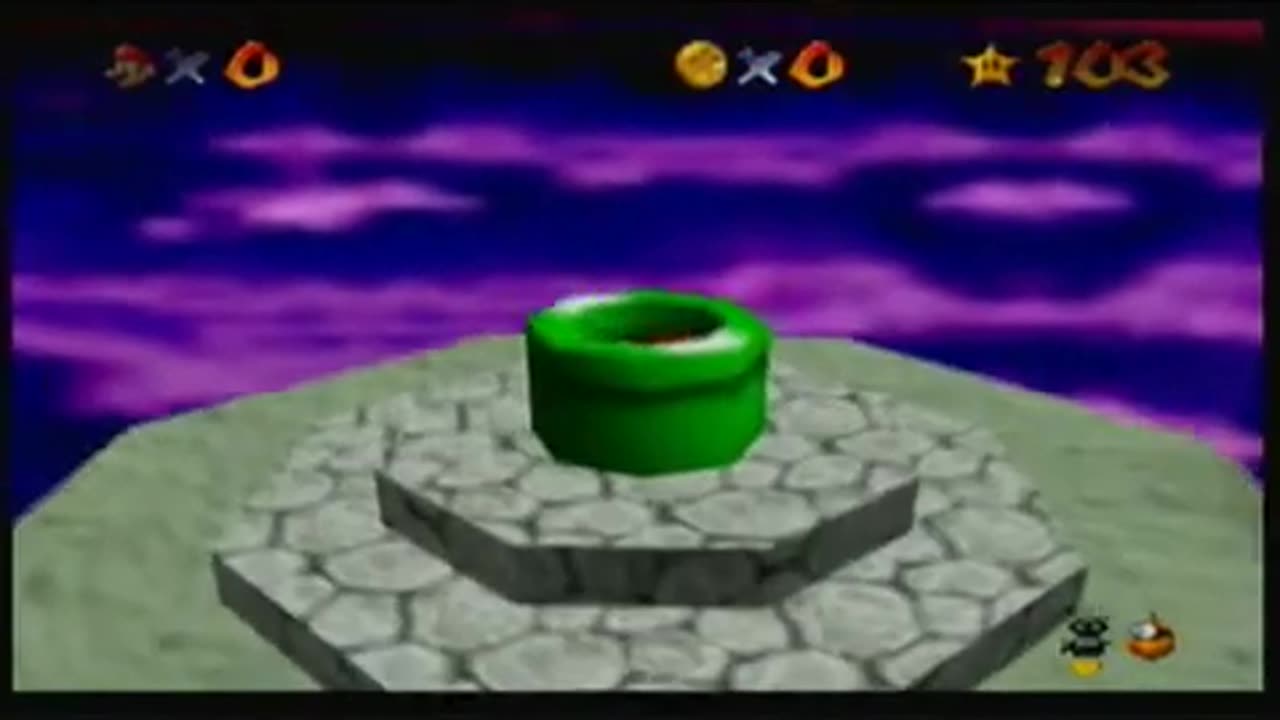 Super Mario 64 - Bowser in the Sky - Final Battle and Cutscenes