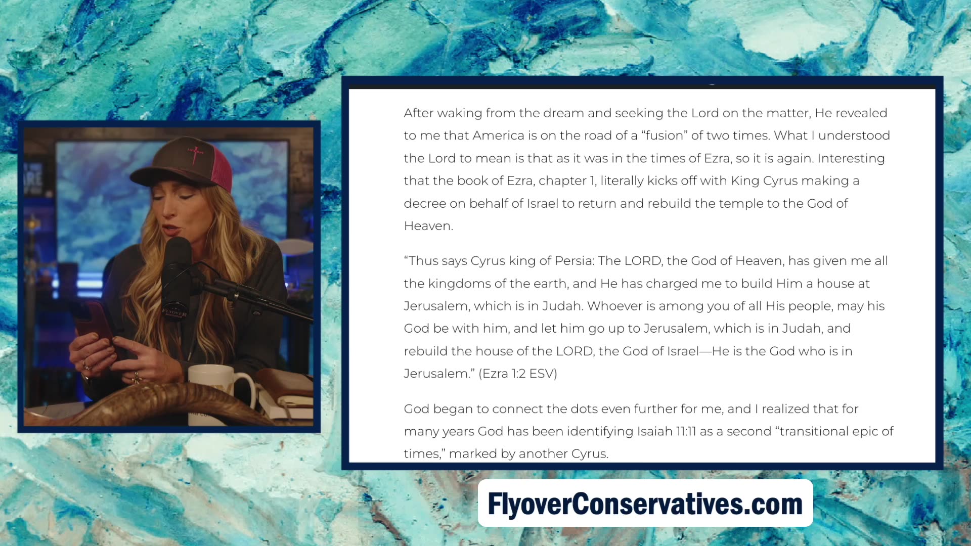 GREAT RECKONING, NY, DICK CHENEY AND TRANSITION