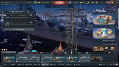 War Thunder USA Naval part 18 2024 Winter Even