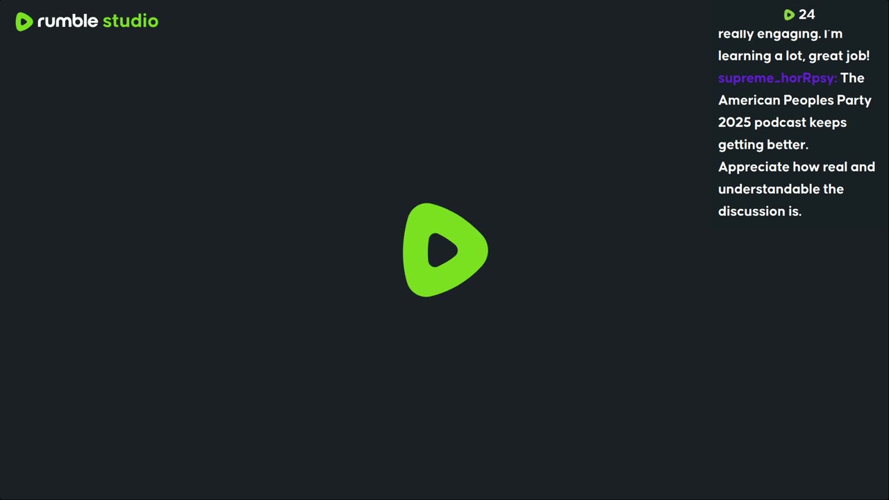 American Peoples Party 2025 podcast