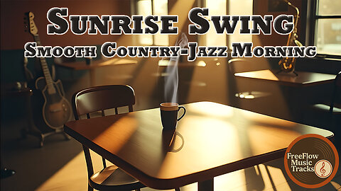 Sunrise Swing | Slow Country-Jazz Instrumental (Slide Guitar & Sax) | FreeFlow Music Tracks