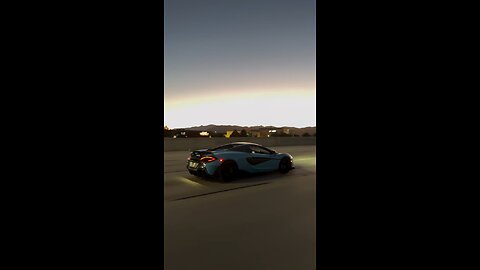 Hypercar Glory at Sunset — Pure Power & Golden Views”