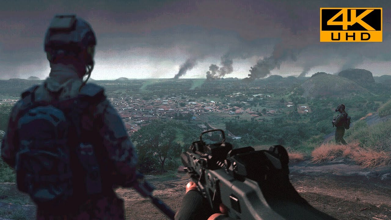 The Wolf's Den - Realistic Ultra Graphics Gameplay Call Of Duty Campaign