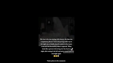 Ghost captured on bed with Woman