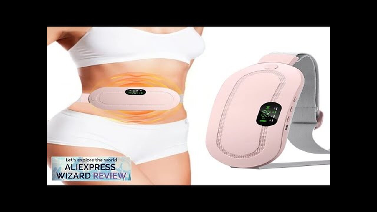 Abdominal Dysmenorrhea Warm Belt Massage Instrument Aunt Divine Instrument Electric Heating Review