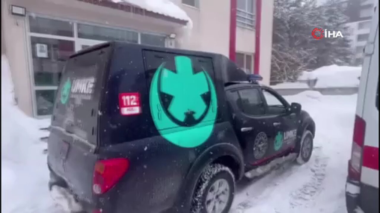 Zorlu kış şartlarında UMKE'den hayat kurtaran müdahale