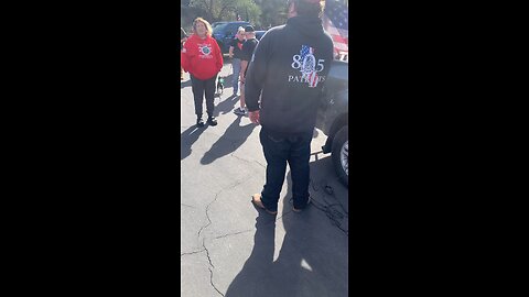 This is the first presidential car rally from 805patriot