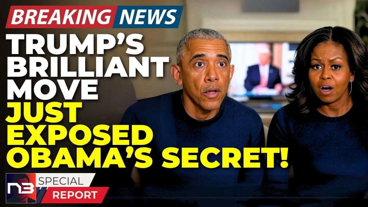 Breaking: Trump Just Got Revenge on Obama With Brilliant 5D Chess Move Exposing His Dark Secret