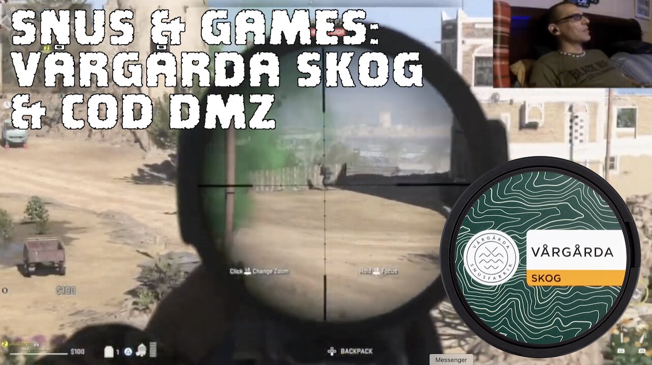 Snus & Games #5: Vårgårda Skog & Call of Duty DMZ
