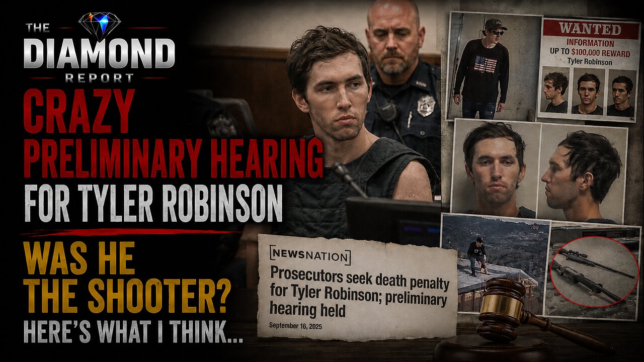 CLIP — Crazy Preliminary Hearing For Tyler Robinson - Was He The Shooter? Here's What I Think...
