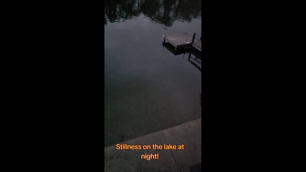 Stillness on the lake in the quiet of the night! #arkansas