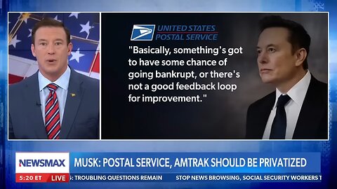 🚩Christina Bobb: Postal Service, Amtrak should be privatized