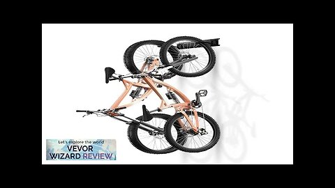 VEVOR Bike Storage Rack 2 Bike Racks Wall Mount Bike Storage Hanger Review