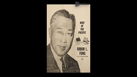 Senator Hiram Fong received votes for the presidential nomination at two GOP National Conventions