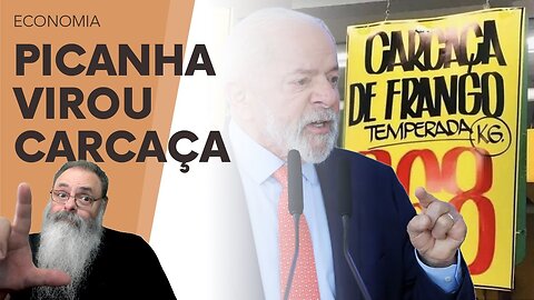 FOLHA diz que POBRES BUSCAM CARCAÇA de FRANGO e ESPINHA de PORCO para COMER, mas CULPA não é do LULA