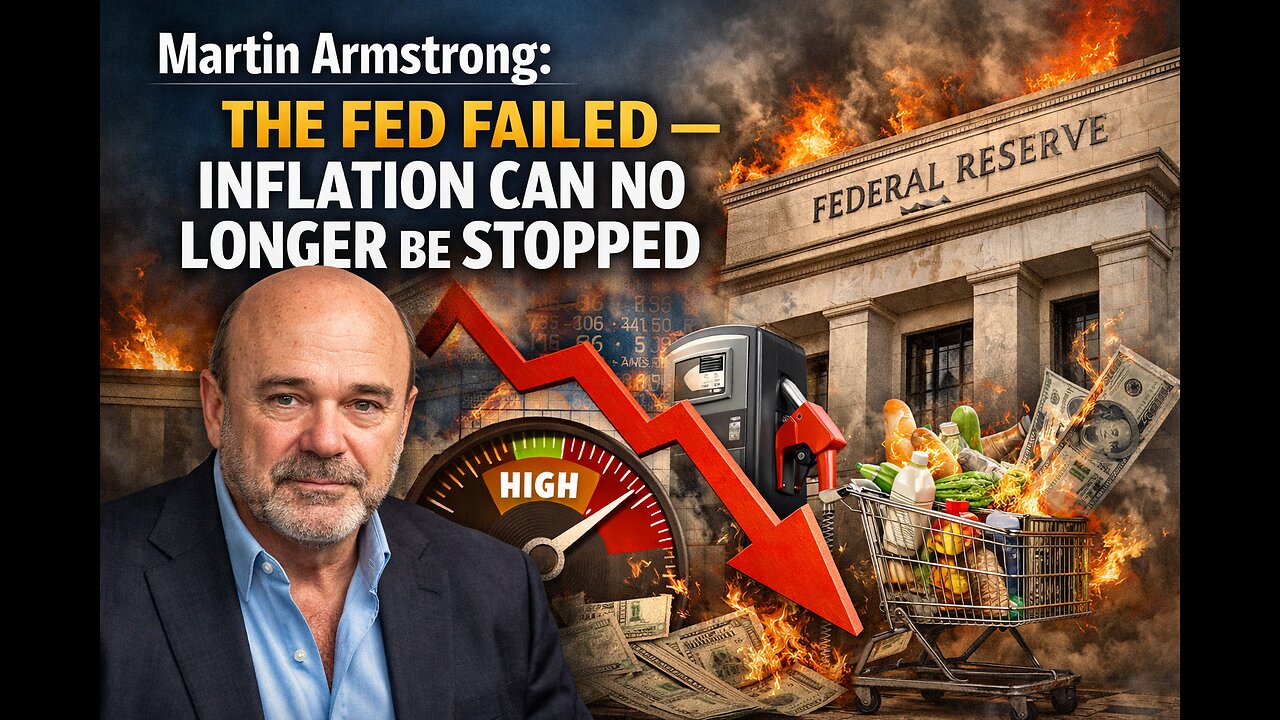 Inflation Is Out of Control – Martin Armstrong Says the Fed Is Powerless