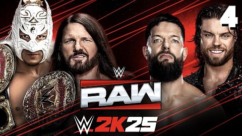 WWE 2K25 Raw November 3rd 2025 - Match 4: Will The Titles Change Hands?