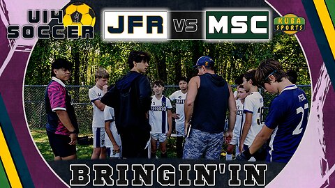 Bringin’ In - JFR vs MSC | U14 League Game 1 | Warm Up, Tactics & Ref Check-In | Kuba-Sports