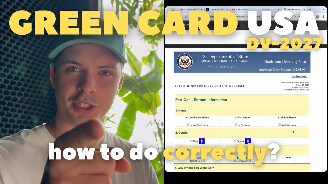 DV Lottery 2027: How to Apply for Green Card + Step-by-Step Guide (Including Form Walkthrough)