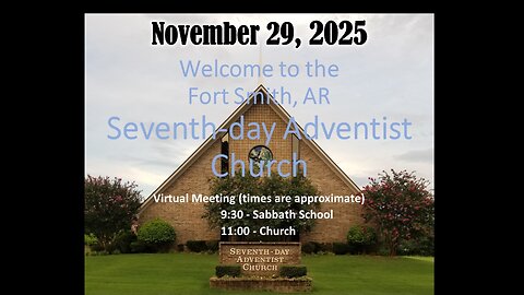 Sabbath School: Joshua - TBD / Thanksgiving - Paul Howell