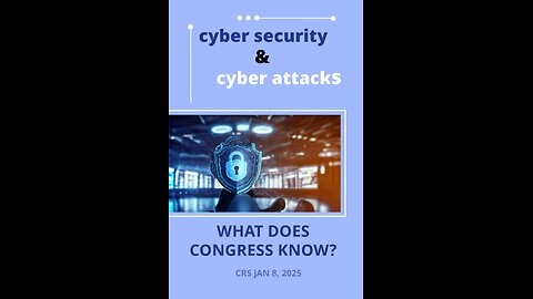 CRS CyberAttacks/Cyber Security 2012-2024 #taxpayerdollars #cyber @congress
