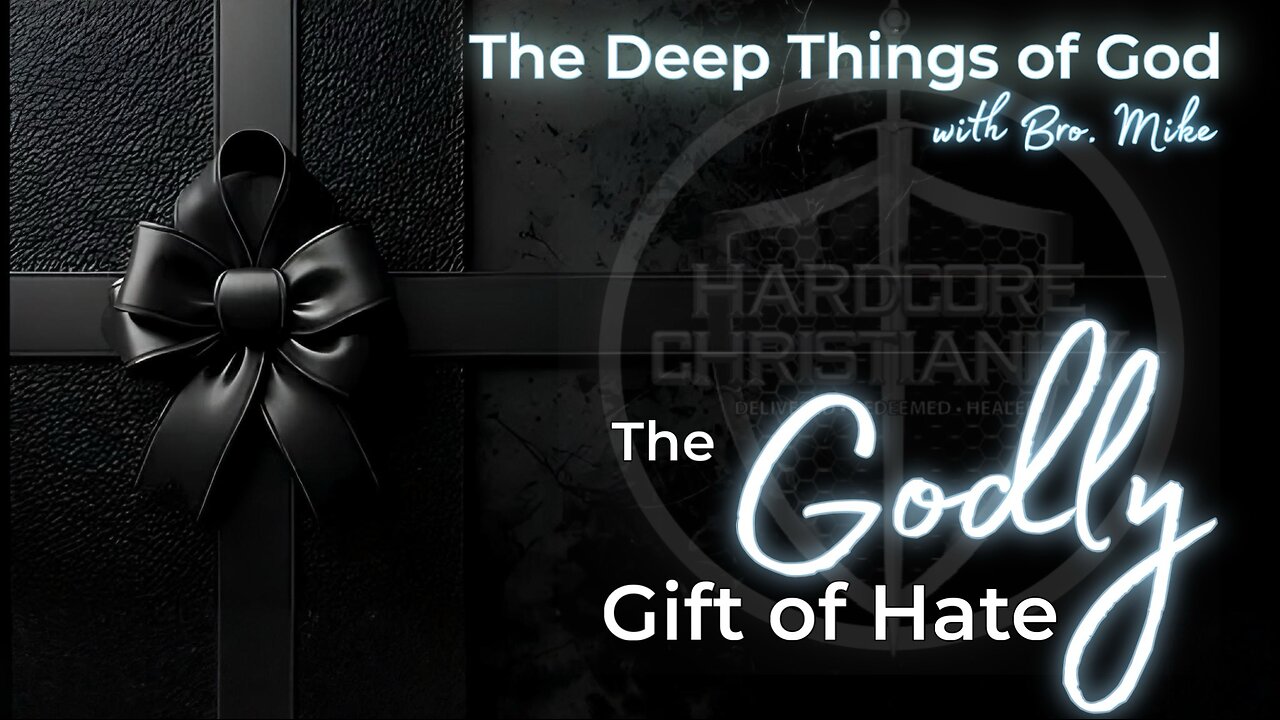 What if I told you that hatred isn't always wrong?