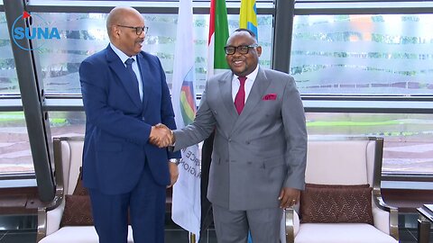 Lit-Gen Jaber, arrives in Kinshasa to participate in the ninth summit of the Great Lakes region