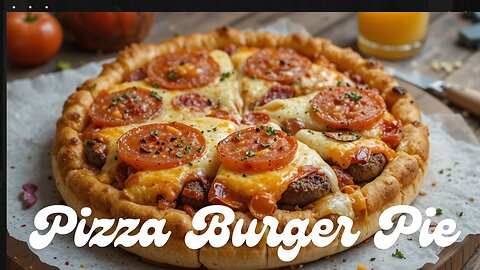 This Viral Recipe Will Change Your Life – Pizza Burger Pie