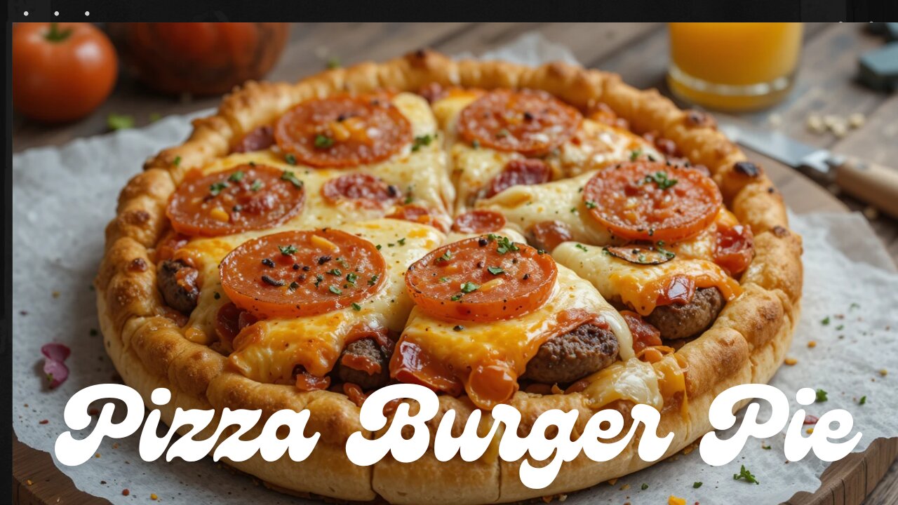 This Viral Recipe Will Change Your Life – Pizza Burger Pie