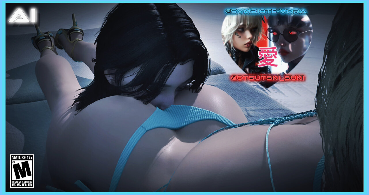 🩵Gley x Freyna Ai Generated Pics w/@Otsutski_Suki in Game | The First Descendant (18+)🩵