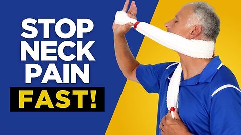 Stop Neck Pain FAST Using Just a Towel!