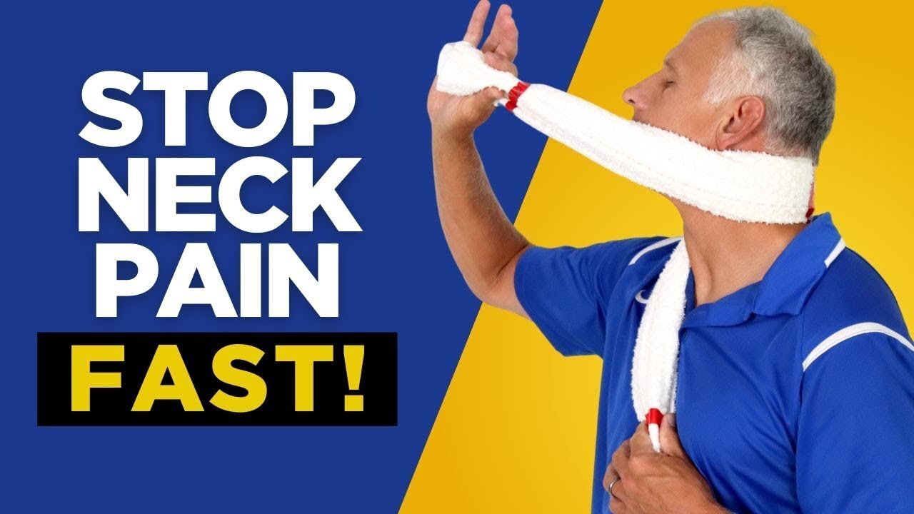 Stop Neck Pain FAST Using Just a Towel!