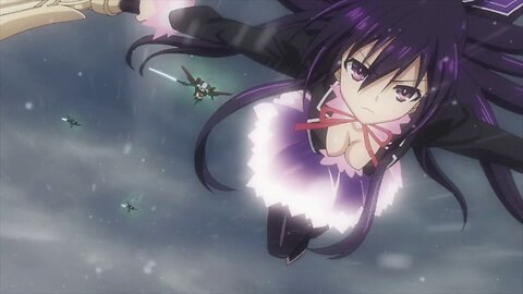 Date A Live - Tohka distracting the AST