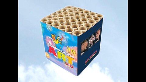 BKV - Professional Art 5032 - 36 Schots Vuurwerk Cake