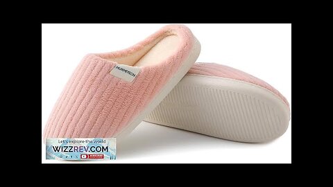 HUXMEYSON Womens Slippers Fuzzy House Slippers Cozy Slippers for Women Indoor Fluffy Review