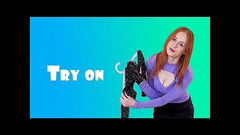 Let's try on VERY transparent ones with me bodysuit!